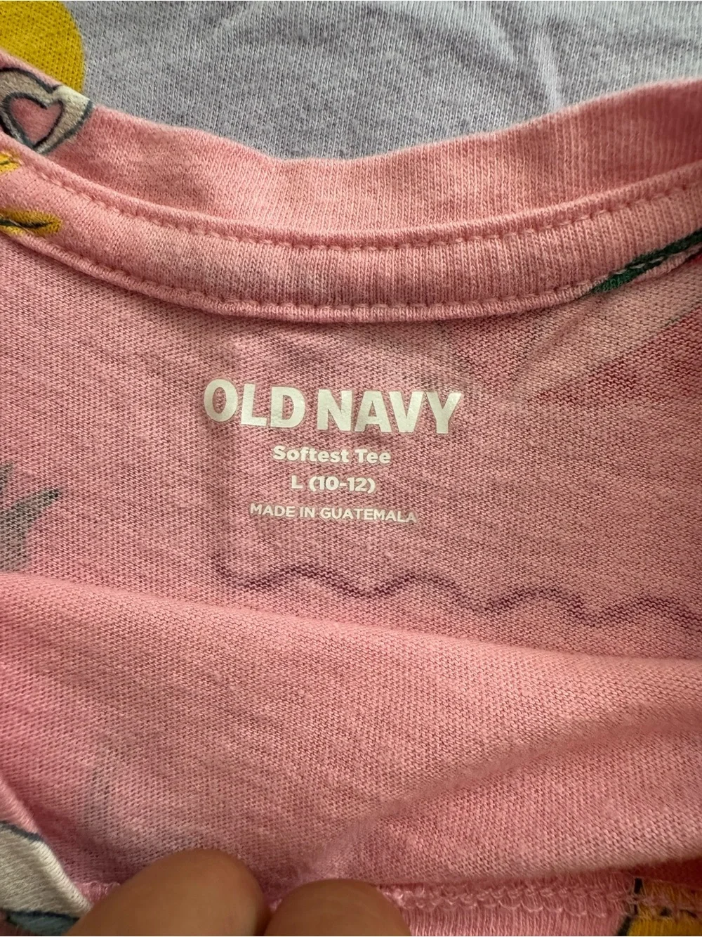 4 Old Navy Girls Softest Tees